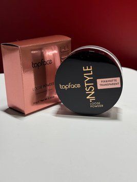 Пудра розсипчаста для обличчя TopFace INSTYLE Perfective Loose, 101 Прозорий 8681217235083 фото