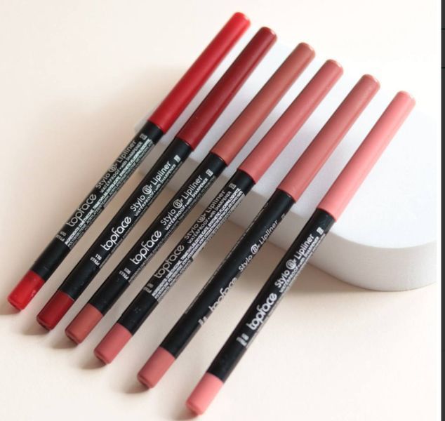 Автоматичний водостійкий олівець для губ TopFace Waterproof Stylo Lipliner № 005 (PT618) 8681217250437 фото