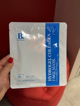 Гідрогелева маска з колагеном для зволоження шкіри обличчя Benton Hydrogel Collagen Face Mask 8809566993274 фото