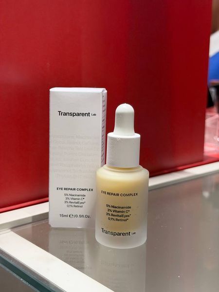 Нічна сироватка з ретинолом та вітаміном С для шкіри навколо очей Transparent Lab Eye Repair Complex, 15 мл 1822 фото