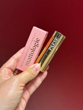 Помада матова для губ Paese Mattologie Matte Rice Oil Lipstick (100), 4,3 г 5902627613647 фото