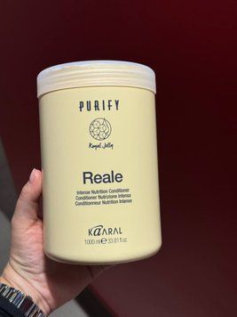 Крем-кондиціонер інтенсивний живильний Kaaral Purify Reale Conditioner 1000 ml 8032779752998 фото