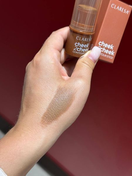 Бронзер для обличчя у стіку Claresa Cheek2Cheek Contour Stick 02 milk choco, 5.5g 5903819820683 фото