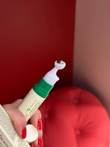 Сироватка для шкіри навколо очей з масажним аплікатором AXIS-Y Vegan Collagen Eye Serum з пептидами 10ml 8809634610881 фото