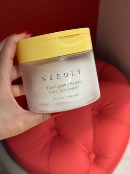 Зволожувальні тонер-педи для сяйву шкіри - Needly Vita C Glow Jelly Pad 60шт 8809455422472 фото